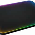 SteelSeries QcK Prism RGB Mousepad, Dual-Surface, 12-Zone Lighting with Gamesense