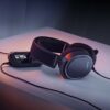 SteelSeries Arctis Pro + GameDAC Wired Gaming Headset - Certified Hi-Res Audio - Dedicated DAC and Amp - for PS4 and PC - Computer Accessories