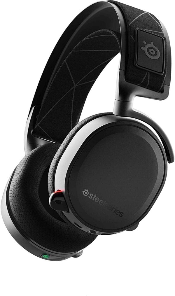 SteelSeries Arctis 7 - Lossless Wireless Gaming Headset with DTS Headphone:X v2.0 Surround - For PC and PlayStation 4 - Black - Computer Accessories