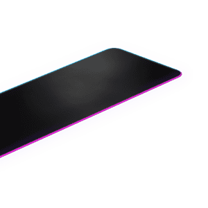 SteelSeries QcK Gaming Surface - XL RGB Prism Cloth 63826 Best Selling Mouse Pad of All Time - Sized to Cover DesksFeatures:
<ul class="a-unordered-list a-vertical a-spacing-none">
 	<li><span class="a-list-item">The top choice of esports pros for nearly 20 years</span></li>
 	<li><span class="a-list-item">Dynamic 2 zone RGB illumination and effects, including in game lighting and Discord notifications</span></li>
 	<li><span class="a-list-item">Easy and intuitive setup of in game lighting notifications</span></li>
 	<li><span class="a-list-item">Exclusive QcK micro woven cloth for maximum accuracy and control</span></li>
 	<li><span class="a-list-item">900 x 300 x 4 millimeter / 35.43 inches x 11.81 inches</span></li>
</ul>