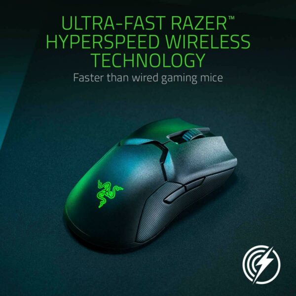 Razer Viper Ultimate -Wireless Gaming mouse with Charging Dock - Black RZ01-03050100-R3M1 - Computer Accessories