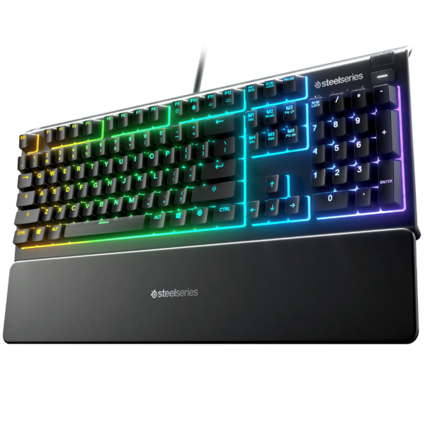SteelSeries Apex 3 RGB Gaming Keyboard 64795 - Computer Accessories