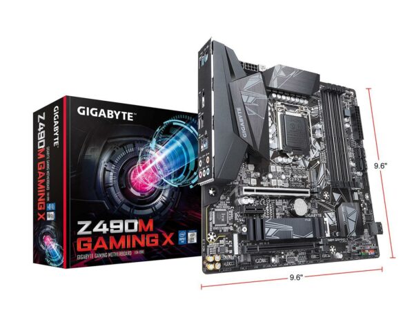 Gigabyte Z490M Gaming X LGA 1200 Intel Micro-ATX Motherboard - Intel Motherboards