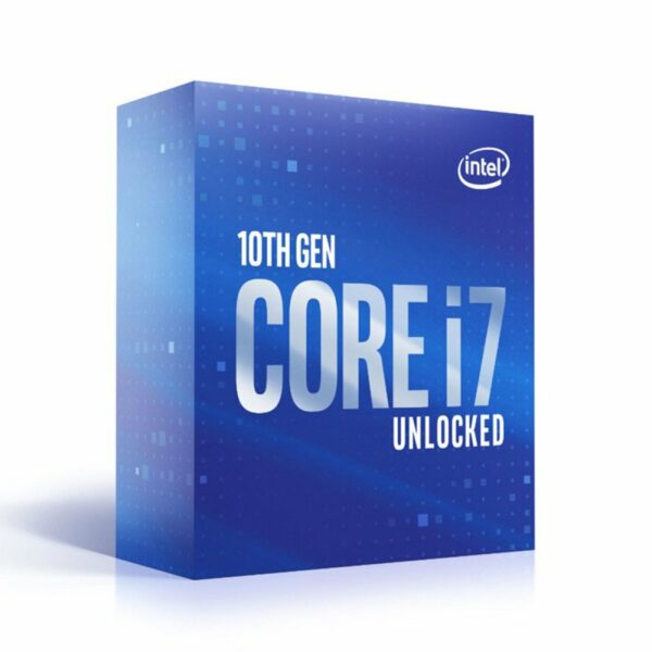 Intel Core i7-10700K 8-Core 3.8 GHz LGA 1200 125W Desktop Processor BX8070110700K - Intel Processors