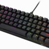 ROYAL KLUDGE RK61 Wired 60% Black Brown Switch Mechanical Gaming Keyboard - Computer Accessories