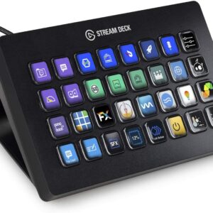 Elgato Stream Deck XL - Advanced Stream Control with 32 customizable LCD keys - Computer Accessories