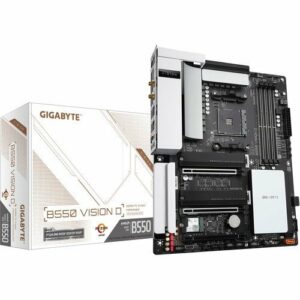Gigabyte B550 VISION D White Motherboard - AMD Motherboards