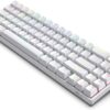Royal KLUDGE RK71 70% Blue Switch RGB Backlit White Mechanical Gaming Keyboard Wireless - Computer Accessories