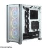Corsair 4000D Airflow  White Tempered Glass ATX Mid Tower Computer Case CC-9011201-WW - Chassis
