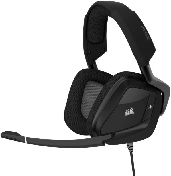 Corsair Void RGB Elite 7.1 USB Premium Carbon Black Gaming Headset - Computer Accessories