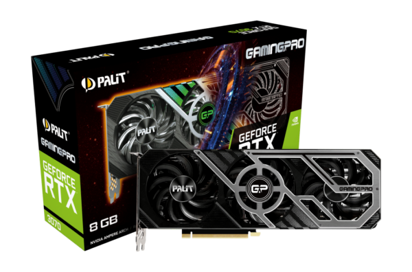Palit GeForce RTX™ 3070 GamingPro GDDR6 256Bit - Nvidia Video Cards