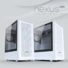 Tecware Nexus Air Midtower Chassis Black/White - Chassis