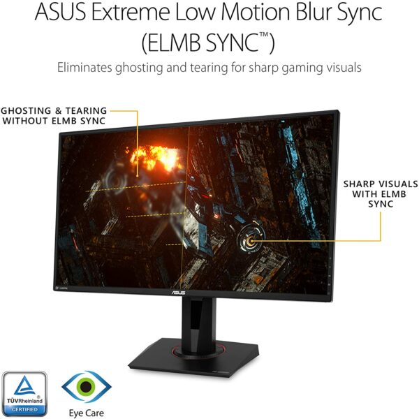 Asus TUF Gaming VG27AQ 27” 1440P IPS 165Hz G-SYNC Gaming Monitor - Monitors