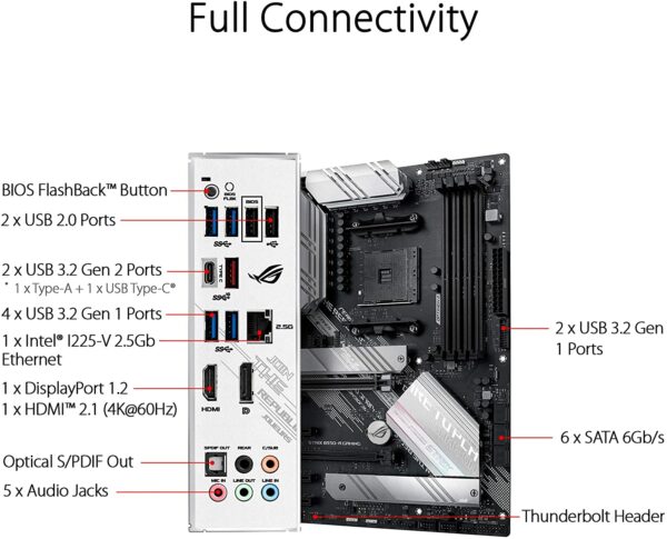Asus ROG Strix B550-A Gaming AM4 Motherboard - AMD Motherboards