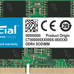 Crucial 8GB DDR4-3200 SODIMM Laptop RAM - Laptop Memory