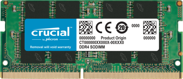 Crucial 8GB DDR4-3200 SODIMM Laptop RAM - Laptop Memory