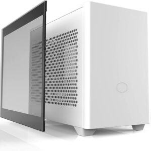 Cooler Master NR200P SFF MiniITX White Tempered glass or Vented Panel Chassis - Chassis