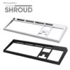 Tecware Phantom Shroud Classic Magnetic Keyboard Cover for 104 Mechanical Keyboards - Computer Accessories