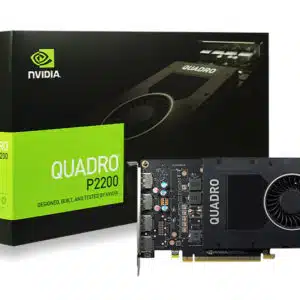 Leadtek Quadro P2200, 5GB GDDR5x 160-Bit, 4x Display Port ver1.4, 75W Power Consumption, Single Slot - Nvidia Video Cards