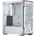 Corsair iCUE 220T RGB Airflow Tempered Glass Mid-Tower Smart Case White
