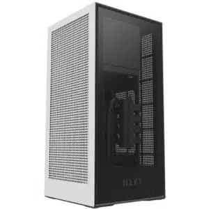 NZXT H1 CA-H16WR-W1-US Matte White SGCC Steel / Tempered Glass Mini-ITX Computer Case - Chassis