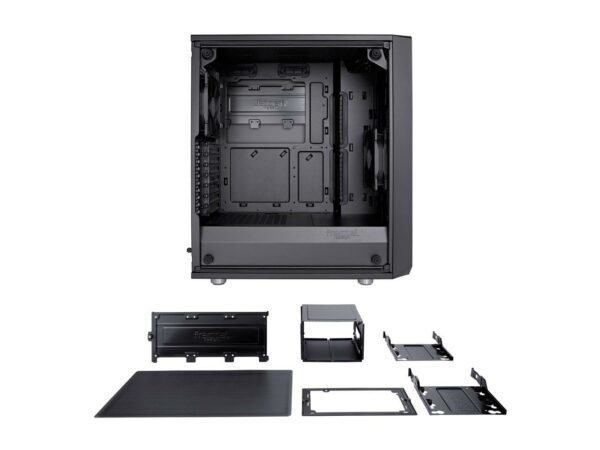 Fractal Design Meshify C Black ATX PC Case - Chassis