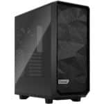 Fractal Design Meshify 2 Compact Black ATX Flexible High-Airflow Light | Dark Tinted Tempered Glass Window Mid Tower FD-C-MES2C-03
