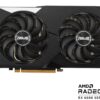 ASUS Dual Radeon RX 6600 XT 8GB GDDR6 PCI Express 4.0 CrossFireX Support ATX Video Card - AMD Video Cards