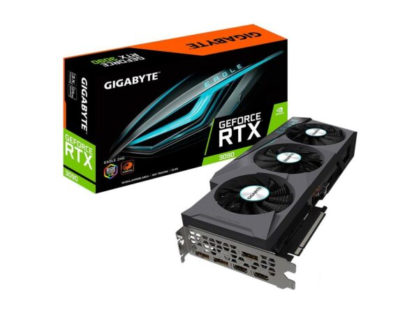 GIGABYTE GeForce RTX 3090 EAGLE 24GB Video Card GV-N3090EAGLE-24GD - Nvidia Video Cards