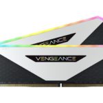 CORSAIR Vengeance RGB RT 16GB 2x8GB DDR4 3200 (PC4 25600) AMD Optimized Desktop Memory Model CS-CMN16GX4M2Z3200C16W White