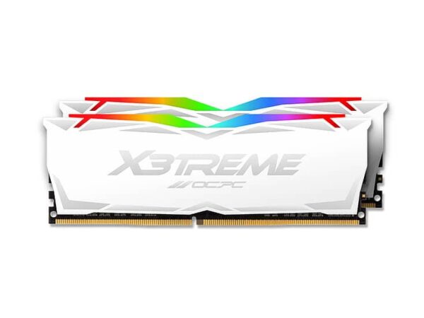 OCPC X3TREME RGB 16GB 2x8GB DDR4 3200MHz Desktop Memory Black | White Edition - BTZ Flash Deals