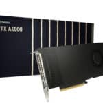 Leadtek RTX A4000 - 16GB GDDR6 Memory with ECC, 256-Bit, 4x Display Port ver1.4, 140W, Single Slot