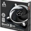 ARCTIC BioniX P140 Gaming Case Fan (White/Black) ACFAN00128A - Cooling Systems
