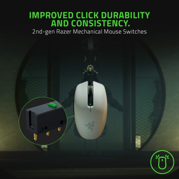 Razer Orochi V2 Mobile Wireless Gaming Mouse White RZ01-03730400-R3A1 - Computer Accessories