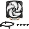 ARCTIC Freezer 7 X CPU Air Cooler (Black/White) - Aircooling System