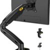 North Bayou F80 Monitor Desk Mount Stand Full Motion Swivel Arm with Gas Spring - Computer Accessories