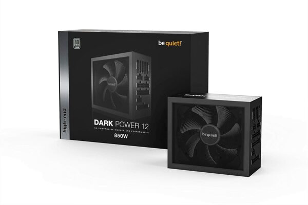 Be Quiet! Dark Power 12 850W BN657, 80 Plus Titanium Efficiency - Power Sources