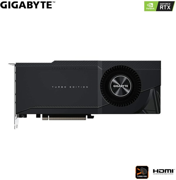 Gigabyte GeForce RTX 3090 Turbo GDDR6X Graphics Card GV-N3090TURBO-24GD - Nvidia Video Cards