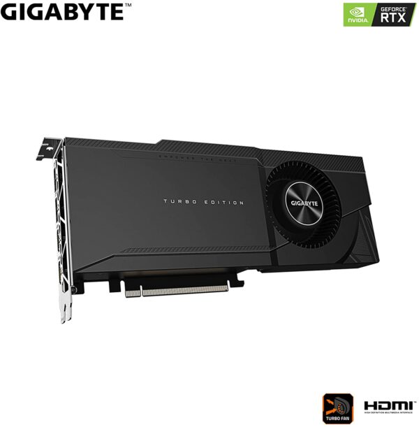 Gigabyte GeForce RTX 3090 Turbo GDDR6X Graphics Card GV-N3090TURBO-24GD - Nvidia Video Cards