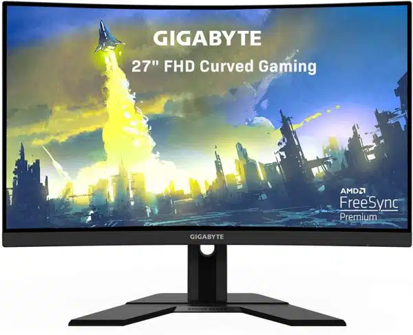 GIGABYTE G27FC 27" 170HZ 1080P Curved Gaming Monitor GP-G27FC-A-AP - Monitors