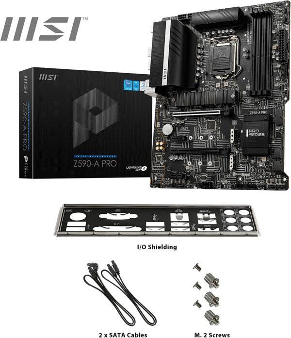 MSI Z590-A PRO ProSeries Motherboard - Intel Motherboards