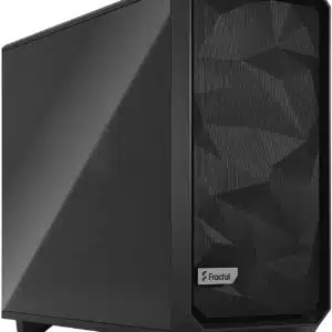 Fractal Design Meshify 2 Black ATX Flexible Dark Tinted Tempered Glass Computer Case FD-C-MES2C-02 - Chassis