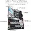 ROG Strix Z590-A Gaming WiFi 6 LGA 1200(Intel 11th/10thGen) ATX White Scheme Gaming Motherboard - Intel Motherboards