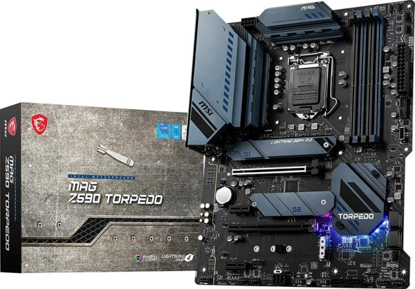 MSI MAG Z590 Torpedo Gaming Motherboard - Intel Motherboards