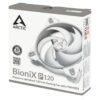 ARCTIC BioniX P120 Gaming Case Fan (Grey/White) ACFAN00167A - Cooling Systems