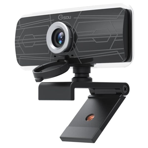 Gsou T16S 1080P HD Webcam with Microphone for Online Classes or WFH Broadcast Conference Video - Computer Accessories