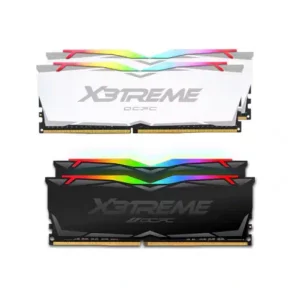OCPC X3TREME RGB 16GB 2x8GB DDR4 3200MHz Desktop Memory Black | White Edition - BTZ Flash Deals