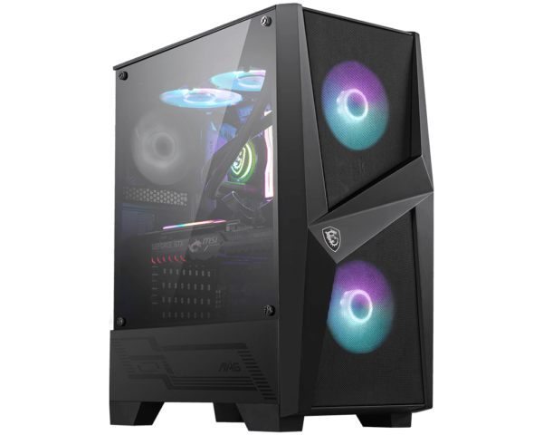 MSI MAG FORGE 100R Midtower Gaming Chassis - Chassis