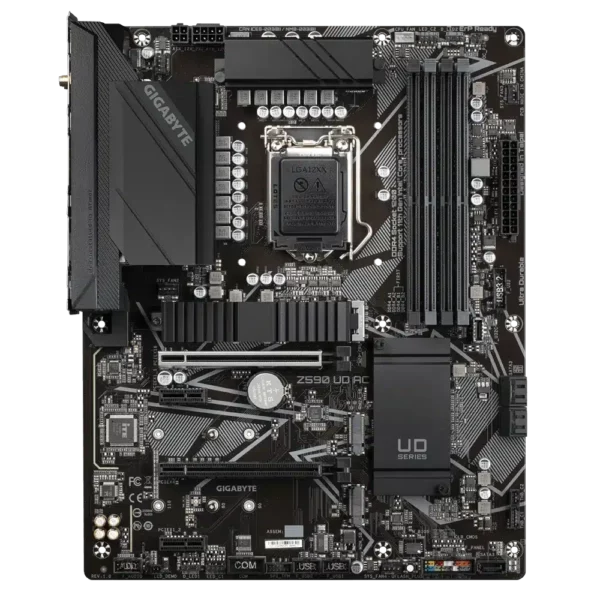 Gigabyte Z590 UD AC (Intel 11th/10th Gen, LGA 1200) Gaming Motherboard - Intel Motherboards