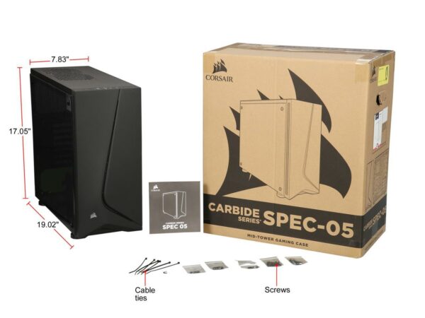 Corsair Carbide Series Mid Tower Gaming Case - Chassis